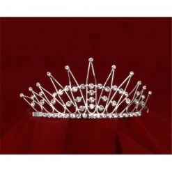 Sunnywood 2507 2-.50" Rhinestone Tiara