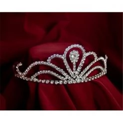 Sunnywood 2542 2-.50" Rhinestone Tiara