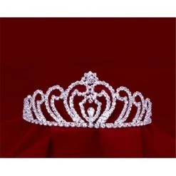 Sunnywood 2554 2-.50" Rhinestone Tiara