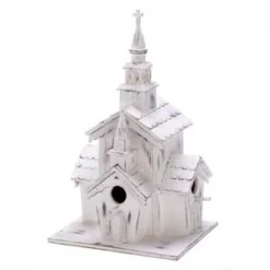 No Sweat My Pet 100 Little White Chapel Birdhouse