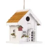 No Sweat My Pet 100 White Trellis Birdhouse