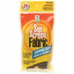 Easy Gardener 70024 Sun Screen Fabric Locking Clip - 24 Pack