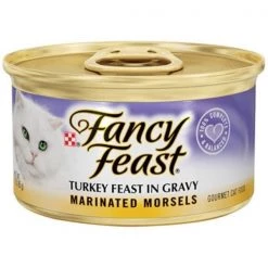 Fancy Feast 40851 3 oz. Marinated Turkey; Cat Food