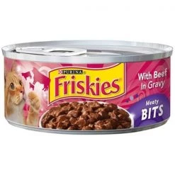 Friskies 42314 5.5 oz. Sliced Beef With Gravy; Cat Food