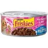 Friskies 10043 5.5 oz. Prime Filet Salmon & Beef; Kitten Food