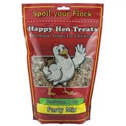 Happy Hen Treats 17015 2 lbs. Mealworm & Oats Party Mix