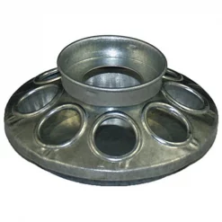 Fly Free Zone,Inc. 1211 Galvanized Baby Chick Feeder