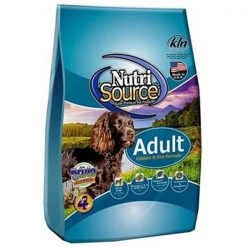 Nutri Source 22303 Chicken Adult Dog Food; 6.6 lbs.