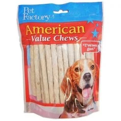 Pet Factory Inc Pet Factory 28050 Munchie Rolls Dog Treat; 40 Pack