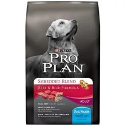 Purina 13058 Proplan Shredded Beef & Rice Dog Food - 6Lbs.