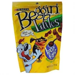 Purina 15861 Beggin Littles Bacon Flavored Dog Snack - 6 oz.