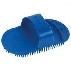 Weaver Leather 69-6005-BL 4 in. Blue Massage Brush