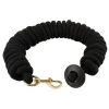 Weaver Leather 35-1915-BK 0.75 in. x 25 ft. Rounded Cotton Lunge Line; Black
