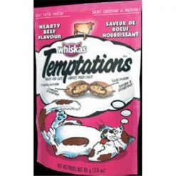 Whiskas 72302 3 oz. Temptations Beef Cat Snack
