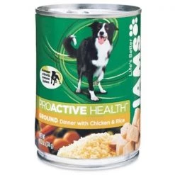 Iams 01329 13.2 oz. Savory Dinner With Tender Chicken & Rice Dog Can Food - Pack Of 12