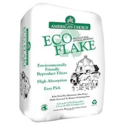 American Wood Fibers 6.0 ECO FLAKE 3.0 Cu. ft. Compressed 6.0 Cu. ft. Expanded Eco Flake Pine Shavings Bedding