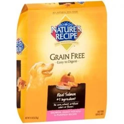 Natures Recipe 521030 12 lbs. Grain Free Salmon Dog Food