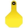 Y-Tex 7713000 3 Star Blank Tag - Medium; Yellow