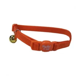 Coastal Pet Products Coastal Pet 07001 A SSO12 .38 x 12 in. Adjustable Breakaway Cat Collar; Orange