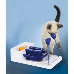 TRIXIE Pet Products 4595 Fantasy Board for Cats - Blue & White
