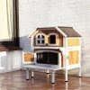 TRIXIE Pet Products 44095 2-Story Cat Cottage