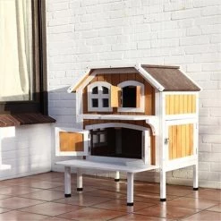 TRIXIE Pet Products 44095 2-Story Cat Cottage