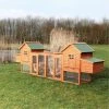 Partyanimal Chicken Coop Duplex With Outdoor Run