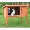 TRIXIE Pet Products 62372 1-Story Rabbit Hutch; Large