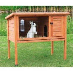 TRIXIE Pet Products 62372 1-Story Rabbit Hutch; Large