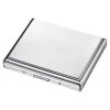 Visol VCM507 Dexter Polished Chrome Cigarette Case - Holds 18 Cigarettes