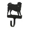 Jensendistributionservices Dog Wall Hook Small - Black