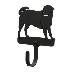 Jensendistributionservices Dog Wall Hook Small - Black