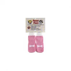 Woodrow Wear Llc Woodrow Wear; LLC 10-03A Power Paws Advanced; Pink With White Bone; Size S