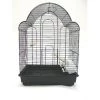 YML 1704BLK Shell Top Bird Cage in Black