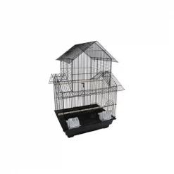YML 5844BLK Pagoda Small Bird Cage in Black