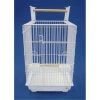 YML 5984WHT Open Top Small Parrot Cage in White