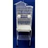 YML 6894-4814WHT Villa Top Small Bird Cage with Stand in White