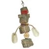 YML TW9 Small Parrot Bird Toy with Rawhide