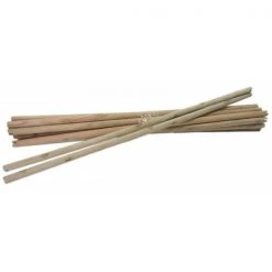 YML P2424 Lot Of 12 Parakeet; Canary; Finches Or Small Bird Wooden Perches