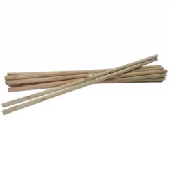 YML P2474 Lot Of 12 Parakeet; Canary; Finches Or Small Bird Wooden Perches