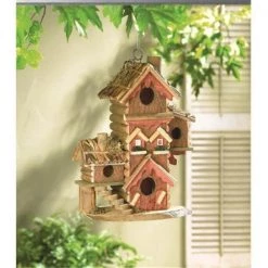 Zingz & Thingz 30206 Tree Bark Birdhouse