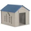 Suncast HOUSE DOG RESIN LT TAUPE LARGE