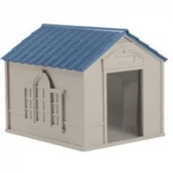 Suncast HOUSE DOG RESIN LT TAUPE LARGE