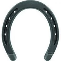 Diamond Farrier DC0HB Horseshoe, 5 in L, 4-3/4 in W, 1/4 in Thick, Steel