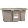Behlen Country 52112017GT Farm Stock Tank, 100 gal Capacity, Round, Polyurethane, Granite Tan