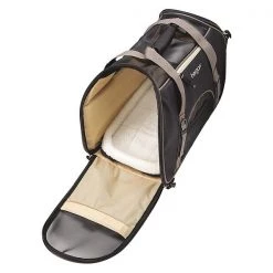Bergan Pet Comfort Carrier Large Black / Brown 19" x 10" x 13"