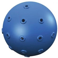Hugs Pet Products Hydro Dog Ball Toy Blue 2" x 2" x 2"