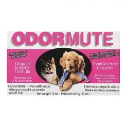 Hueter Toledo Odormute Powder Odor Eliminator Unscented 15 ounces 7" x 4" x 2"