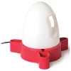 K&H Pet Products Duck Waterer 2.5 Gallon Heated Red, 17" x