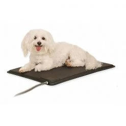 K&H Pet Products Lectro-Kennel Heated Pad Small Black 12.5" x 18.5" x 0.5"